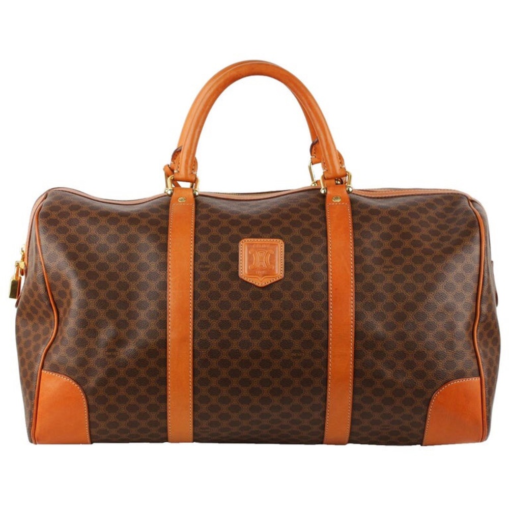 Celine Vintage Macadam Duffle Bag